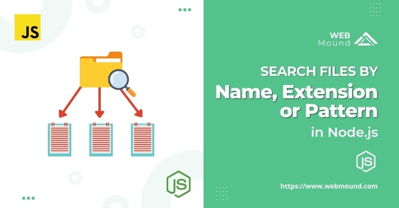 How to Find Files By Extension, Name or Pattern in Node.js