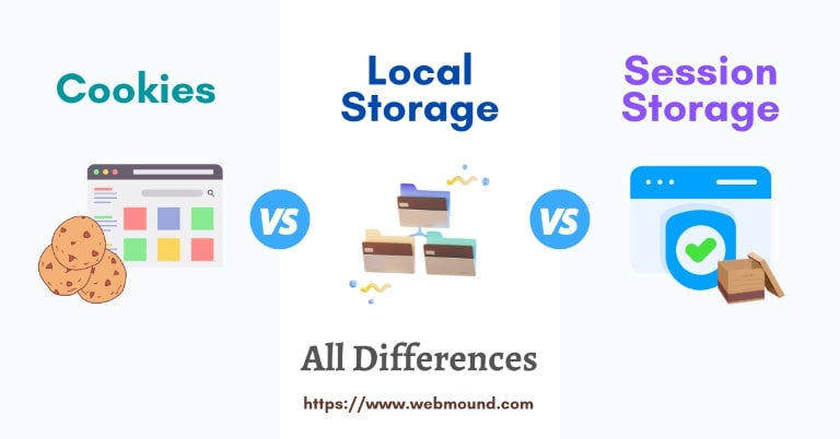 Cookies VS Local Storage VS Session Storage: Usage and Differences